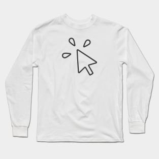 Computer Mouse Click Long Sleeve T-Shirt